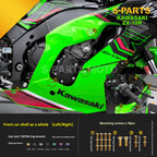 SPARTS Titanium Screw Set for Kawasaki ZX-10R 2023 –  CNC Titanium Upgrade Kit