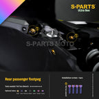 SPARTS Titanium Bolt Kit for Ultra Bee | Full Motorcycle Upgrade Set