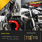 SPARTS Titanium Screw Set for Triumph Street Triple RS –CNC Titanium Upgrade Kit