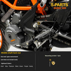 SPARTS Stan KTM DUKE 390 Dedicated · TC4 Titanium Full Motorcycle Bolt Kit