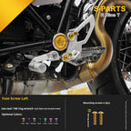 SPARTS BMW RnineT Titanium Alloy Motorcycle Bolt Upgrade Kit