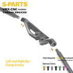 SPARTS Titanium Handlebar Bolt Kit for Yamaha XMAX 300 | VRX CNC Handlebar | TC4 Grade 5