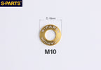 S-PARTS M8 / M10 / M12 / M14 TC4 Titanium Flat Washers for E-Bikes, Motorcycles & Bicycles