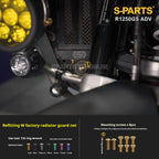 SPARTS Titanium Bolt Kit for BMW R 1250GS ADV – CNC Titanium Upgrade Kit