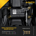 SPARTS Titanium Bolt Kit for Ultra Bee | Full Motorcycle Upgrade Set