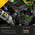 SPARTS Titanium Screw Set for Kawasaki ZX-10R 2023 –  CNC Titanium Upgrade Kit