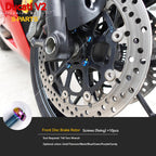 S-PARTS  Compatible with / Suitable for Ducati DUCATI V2 Full Titanium Bolt Kit