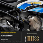 SPARTS TC4 Titanium Bolt Kit Compatible with BMW S1000RR — Full Motorcycle Upgrade Fastener Set