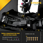 SPARTS Titanium Bolt Kit for Ultra Bee | Full Motorcycle Upgrade Set