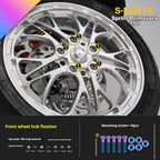 SPARTS Titanium Screw Set for Vespa Sprint/Primavera 150 – Custom Candy Color & CNC Titanium Upgrade Kit