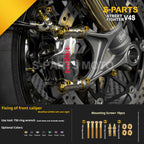 SPARTS Titanium Bolt Kit for Ducati Streetfighter V4S