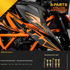 SPARTS KTM Super Duke 1290 · Full TC4 Titanium Bolt Kit｜Motorcycle Upgrade Set