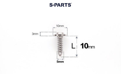SPARTS Button Head M5×L10-35 Titanium Screws Self-Tapping Bolt