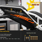 SPARTS Stan KTM DUKE 390 Dedicated · TC4 Titanium Full Motorcycle Bolt Kit