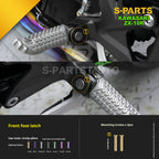SPARTS Titanium Screw Set for Kawasaki ZX-10R 2023 –  CNC Titanium Upgrade Kit