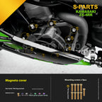 SPARTS TC4 Titanium Bolt Kit for Kawasaki ZX-4RR | Motorcycle Titanium Bolt Upgrade