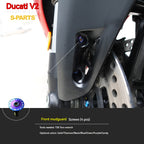 S-PARTS  Compatible with / Suitable for Ducati DUCATI V2 Full Titanium Bolt Kit