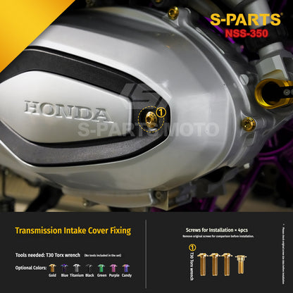 SPARTS Titanium Bolt Kit for Honda Forza NSS350 – Motorcycle Upgrade Fasteners