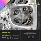 SPARTS Titanium Screw Set for Vespa Sprint/Primavera 150 – Custom Candy Color & CNC Titanium Upgrade Kit