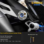 SPARTS TC4 Titanium Bolt Kit Compatible with BMW S1000RR — Full Motorcycle Upgrade Fastener Set