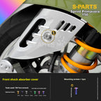 SPARTS Titanium Screw Set for Vespa Sprint/Primavera 150 – Custom Candy Color & CNC Titanium Upgrade Kit