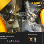 SPARTS Titanium Bolt Kit for Ducati Streetfighter V4S