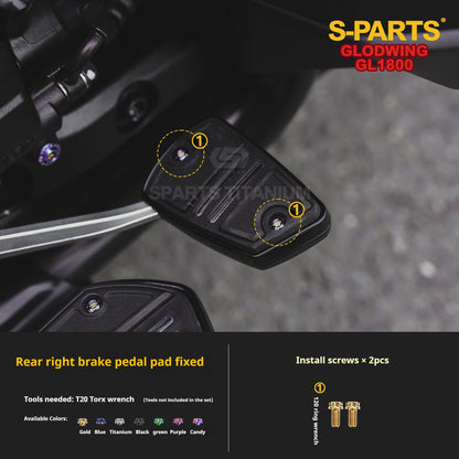 SPARTS Titanium Bolt Kit | Titanium for Honda Gold Wing GL1800 Motorcycle