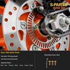 SPARTS Stan KTM DUKE 390 Dedicated · TC4 Titanium Full Motorcycle Bolt Kit