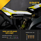 SPARTS Titanium Bolt Kit for Ultra Bee | Full Motorcycle Upgrade Set