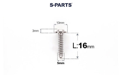 SPARTS Button Head M5×L10-35 Titanium Screws Self-Tapping Bolt