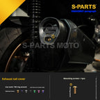 SPARTS Titanium Bolt Kit for 2021 Yamaha XMAX 300 Motorcycle Upgrade