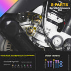 SPARTS Titanium Screw Set for Vespa Sprint/Primavera 150 – Custom Candy Color & CNC Titanium Upgrade Kit