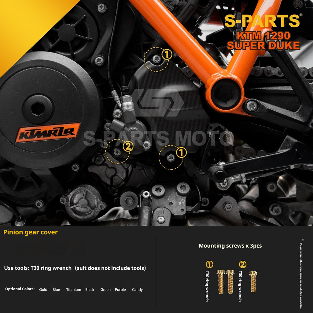 SPARTS KTM Super Duke 1290 · Full TC4 Titanium Bolt Kit｜Motorcycle Upgrade Set