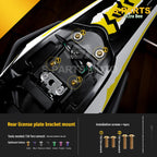 SPARTS Titanium Bolt Kit for Ultra Bee | Full Motorcycle Upgrade Set