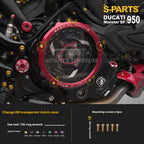 SPARTS Titanium Bolt Kit for Ducati New Monster SP 950 – CNC Titanium Upgrade Kit