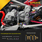 SPARTS Titanium Screw Set for Triumph Street Triple RS –CNC Titanium Upgrade Kit