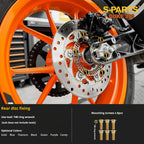 SPARTS Stan KTM DUKE 390 Dedicated · TC4 Titanium Full Motorcycle Bolt Kit