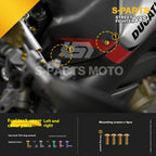 SPARTS Titanium Bolt Kit for Ducati Streetfighter V4S