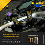 SPARTS Yamaha MT-09 Titanium Bolt Kit | TC4 Grade Motorcycle Fasteners