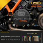 SPARTS KTM Super Duke 1290 · Full TC4 Titanium Bolt Kit｜Motorcycle Upgrade Set