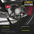 SPARTS Titanium Bolt Kit for Ducati New Monster SP 950 – CNC Titanium Upgrade Kit