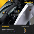 SPARTS Titanium Bolt Kit for Ultra Bee | Full Motorcycle Upgrade Set