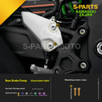 SPARTS TC4 Titanium Bolt Kit for Kawasaki ZX-4RR | Motorcycle Titanium Bolt Upgrade