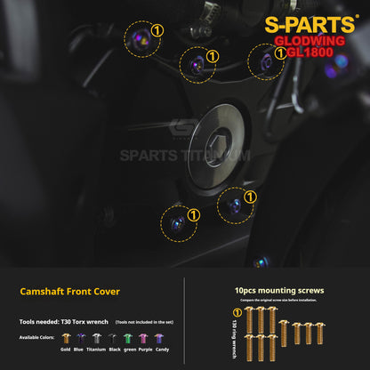 SPARTS Titanium Bolt Kit | Titanium for Honda Gold Wing GL1800 Motorcycle