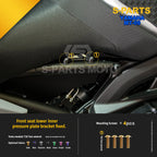 SPARTS Yamaha MT-09 Titanium Bolt Kit | TC4 Grade Motorcycle Fasteners