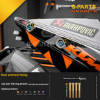 SPARTS TC4 Titanium Bolt Kit Compatible with KTM DUKE 790 – Full Motorcycle Fastener Upgrade
