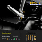 SPARTS TC4 Titanium Bolt Kit for Yamaha YZF-R1 | Motorcycle Titanium Bolt Upgrade