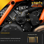 SPARTS KTM Super Duke 1290 · Full TC4 Titanium Bolt Kit｜Motorcycle Upgrade Set