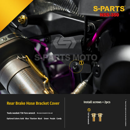 SPARTS Titanium Bolt Kit for Honda Forza NSS350 – Motorcycle Upgrade Fasteners