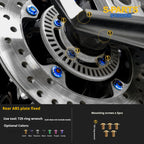 SPARTS TC4 Titanium Bolt Kit Compatible with BMW S1000RR — Full Motorcycle Upgrade Fastener Set